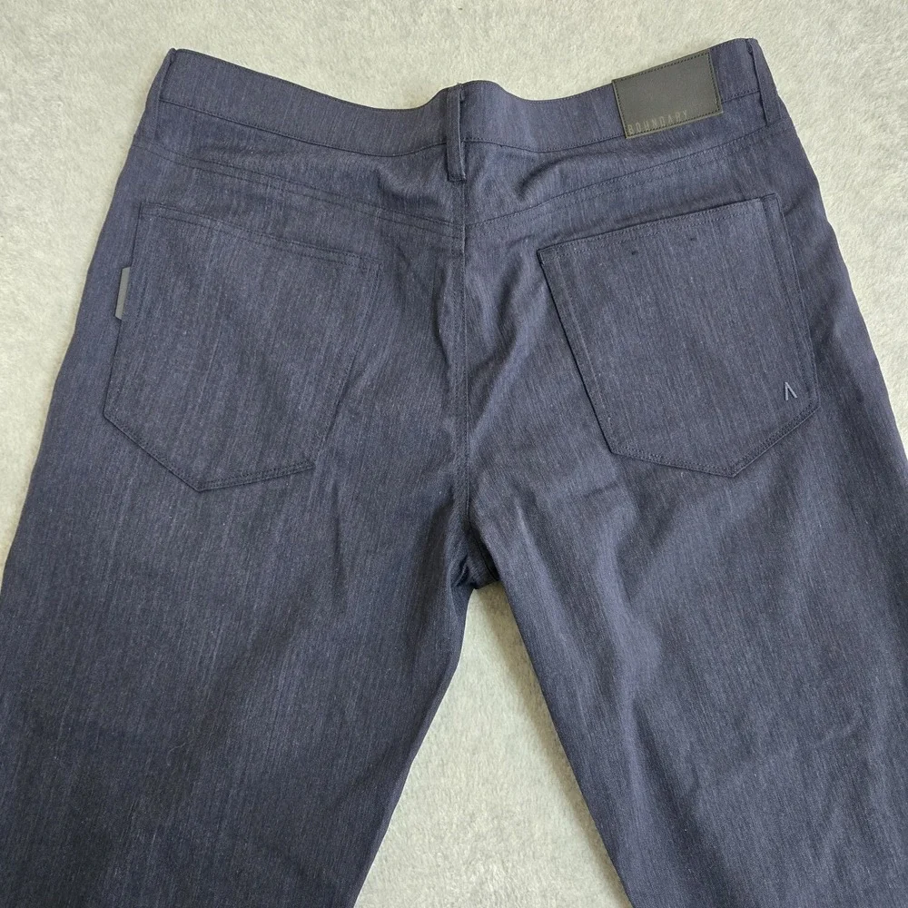 Boundary Supply Chase Pant Men's 36‎ X 34 Blue Slim Fit Casual Pants Chino  EUC